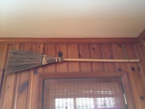My Broom Over the Door